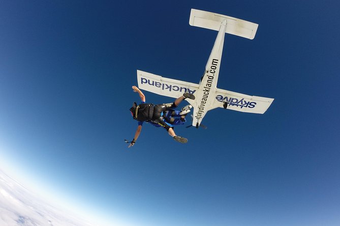 Skydive Auckland - What the price includes, and what it does not