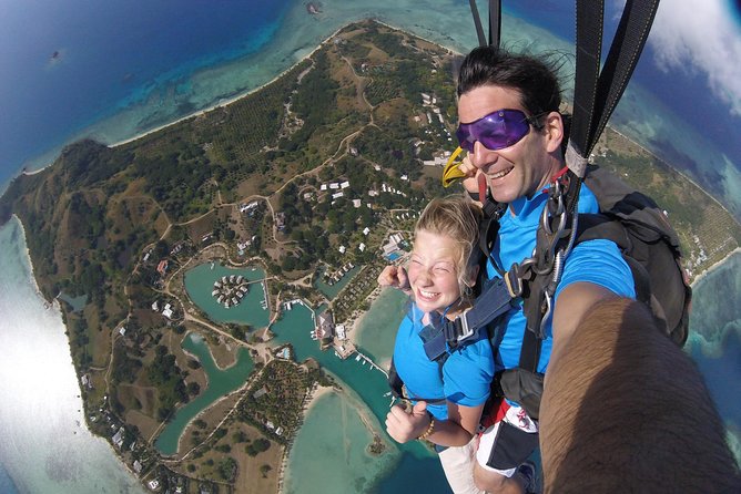 Skydive Fiji Legend 13000ft Tandem Jump (60 seconds free fall) - From Denarau Road to the runway