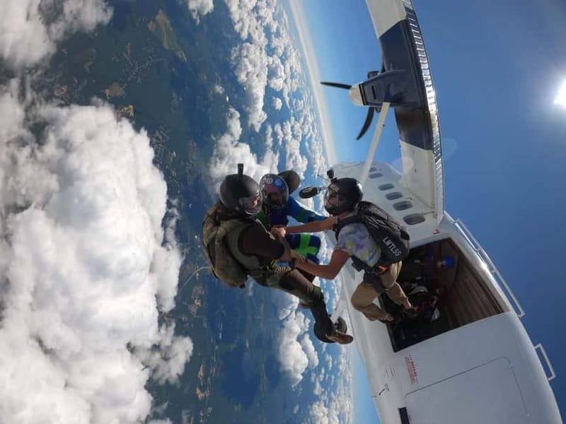 Skydive Over Barcelona – 13,000ft Tandem Jump + Transport - The Aircraft Climb to 13,000 Feet