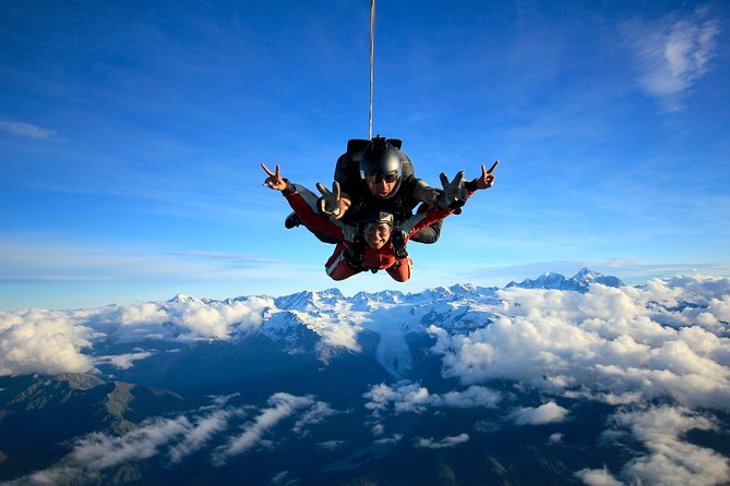 Tandem Skydive 18,000ft from Franz Josef - Weather, cancellations, and practical timing