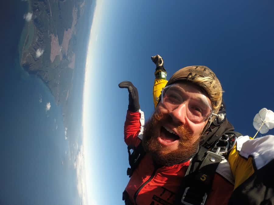 Tandem Skydive Experience in Taupo - The flight to 12,000, 15,000, or 16,500 feet