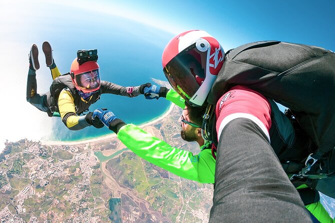 Tandem Skydiving — 30 min from Albufeira - Photos, video, and the certificate