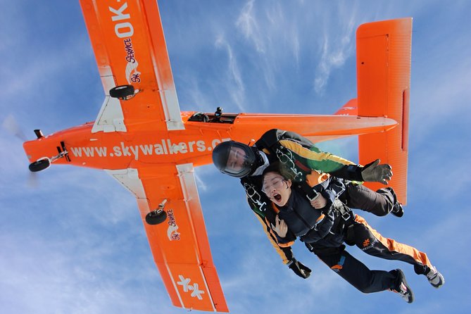 Tandem Skydiving Adventure in Prague - The 15-minute climb to 15,000 feet