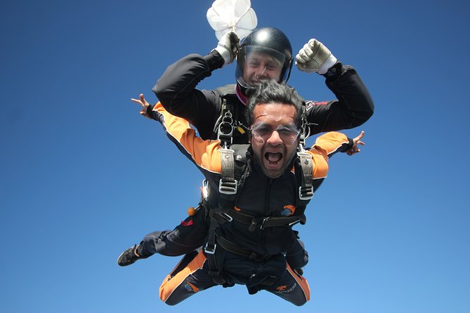 Tandem Skydiving Adventure in Prague - The first minute: fast freefall