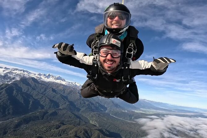 Tasman Experience and Skydive | Combo - Touching down on the Tasman Glacier